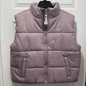 Nike Lavender Puffer Vest